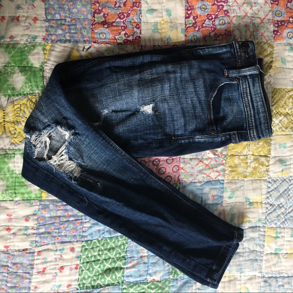 eunina cropped jeans!